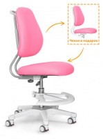 Детское кресло ErgoKids Y-507 розовое